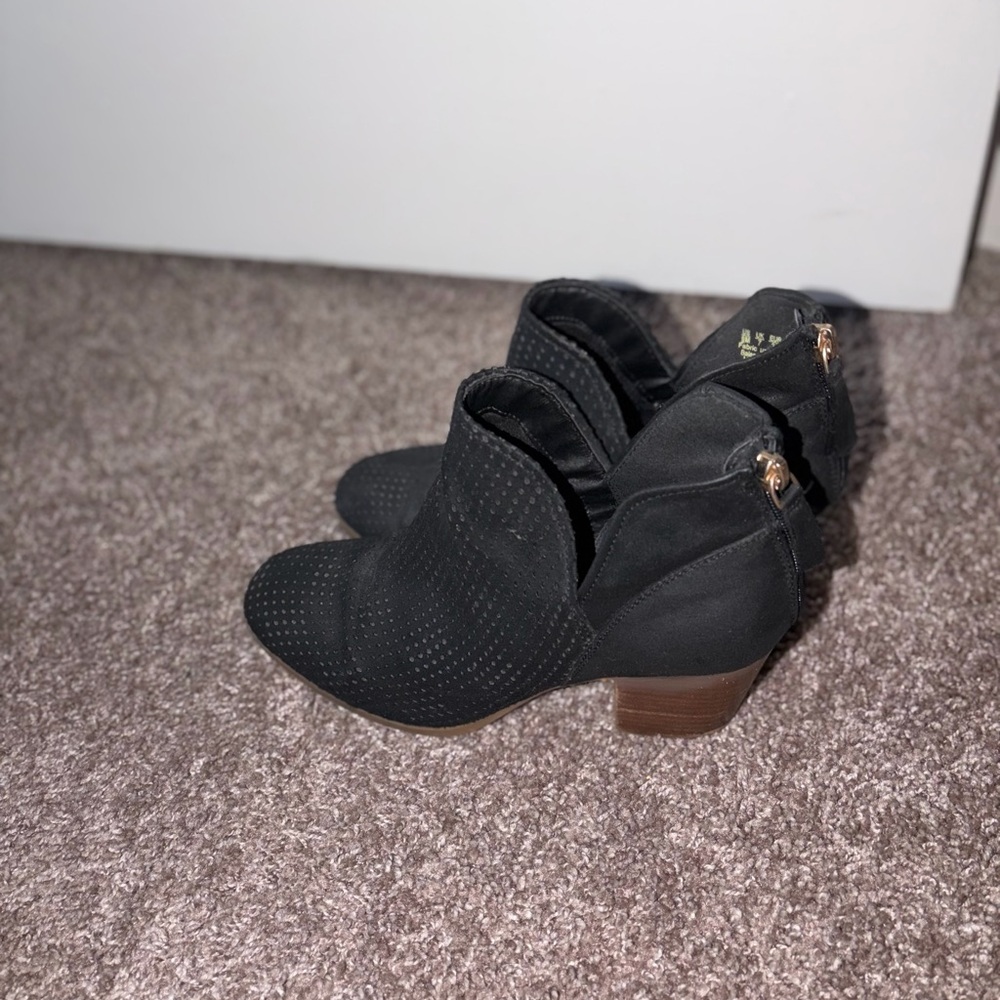 Black Ankle Booties - Picture 2 of 5